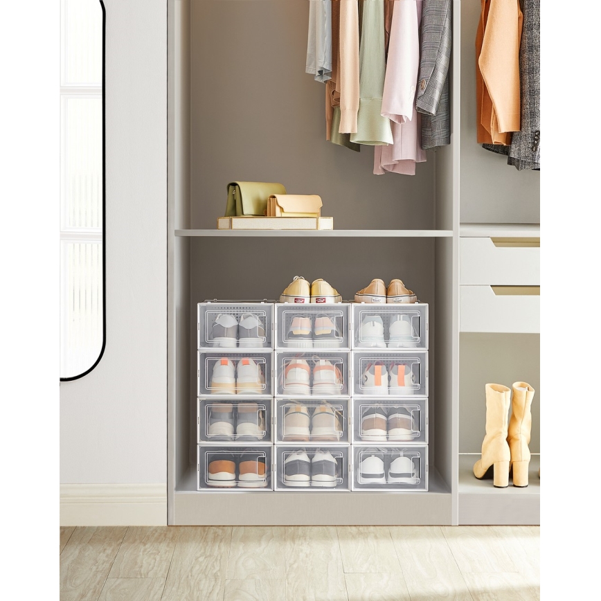 Estantería modular con compartimentos BOXIFY blanca