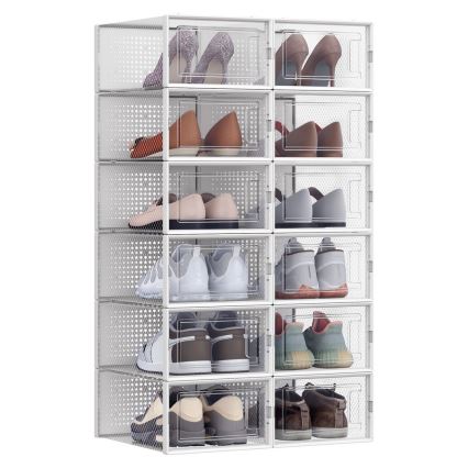 Estantería modular con compartimentos BOXIFY blanca