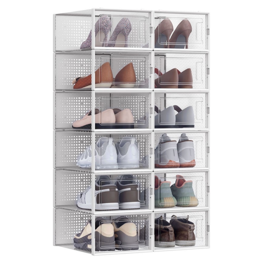 Estantería modular con compartimentos BOXIFY blanca
