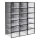 Estantería modular con compartimentos BOXIFY, color negro
