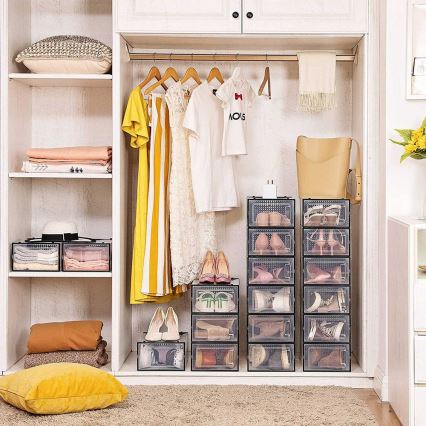 Estantería modular con compartimentos BOXIFY, color negro