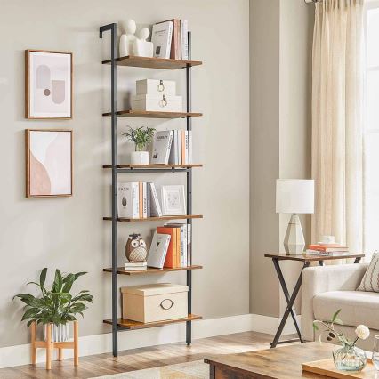 Estantería NAVARO marrón/negro