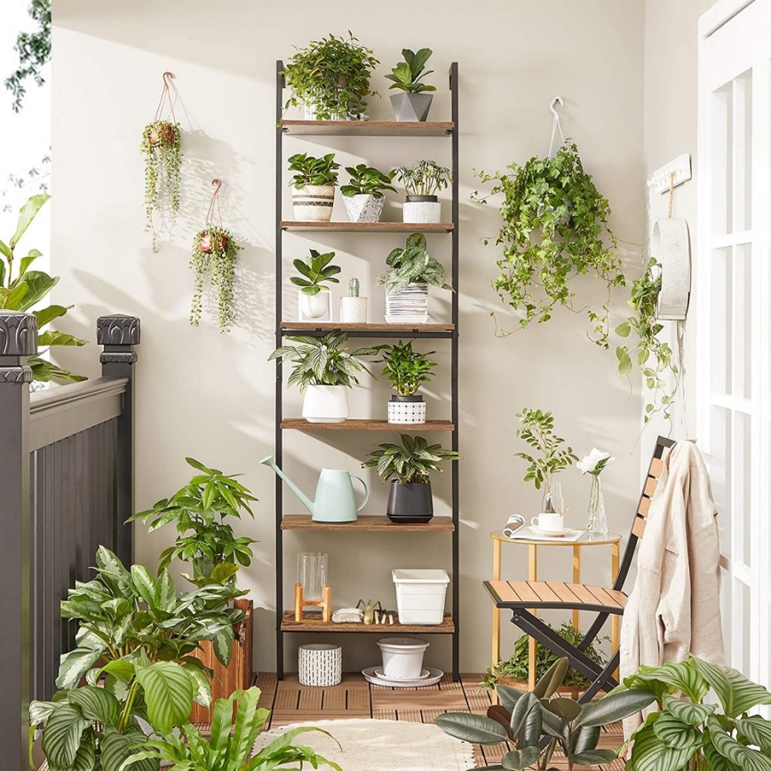 Estantería NAVARO marrón/negro