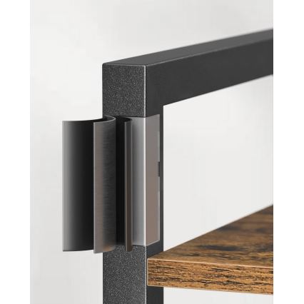 Estantería NAVARO marrón/negro