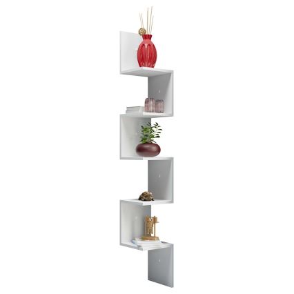 Estantería PORIISIO 151x22 cm blanco