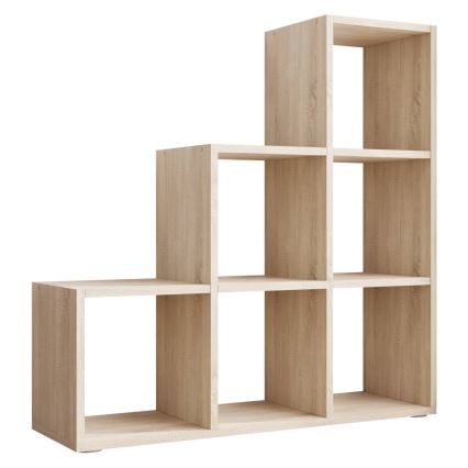 Estantería TRIO 108x105 cm roble sonoma