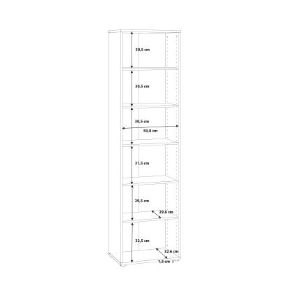Estantería URAN blanca