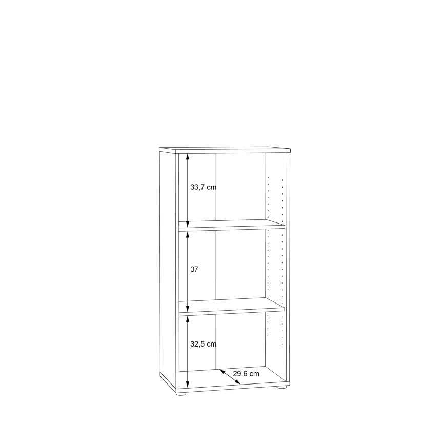 Estantería URAN roble artesanal