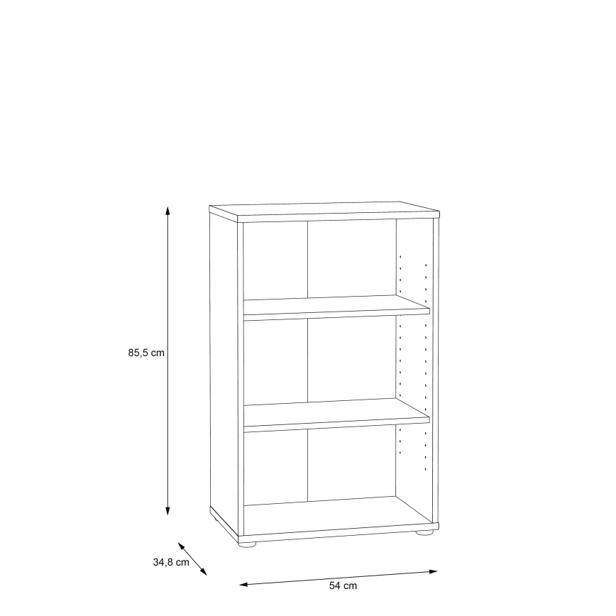 Estantería URAN roble Artisan