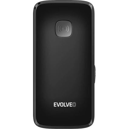 Evolveo - EasyPhone ID, teléfono móvil para personas mayores negro