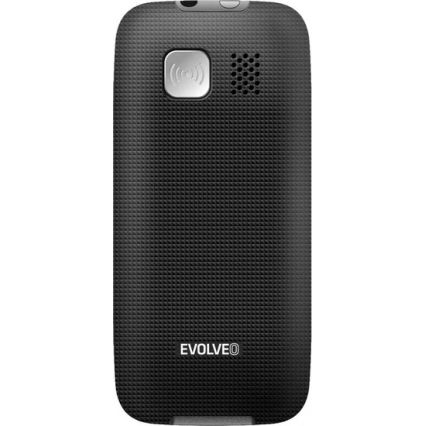 Evolveo - EasyPhone, teléfono móvil para personas mayores, color negro