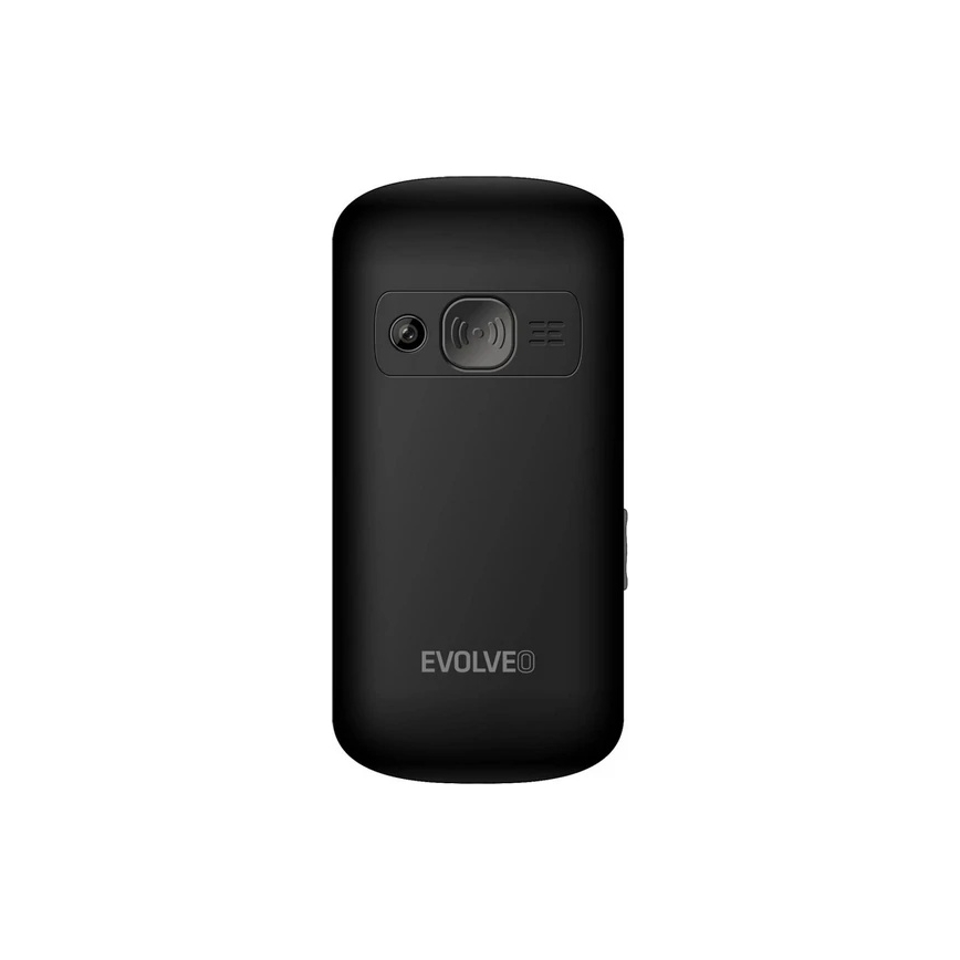 Evolveo - EasyPhone XS, teléfono móvil para personas mayores, color negro