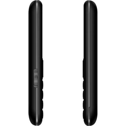 Evolveo - EasyPhone XS, teléfono móvil para personas mayores, color negro