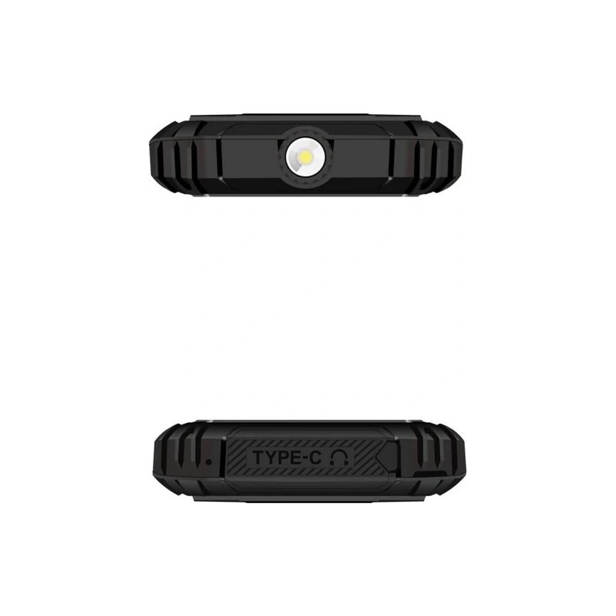 Evolveo - MaxPhone A1, teléfono con teclado físico Dual SIM, negro