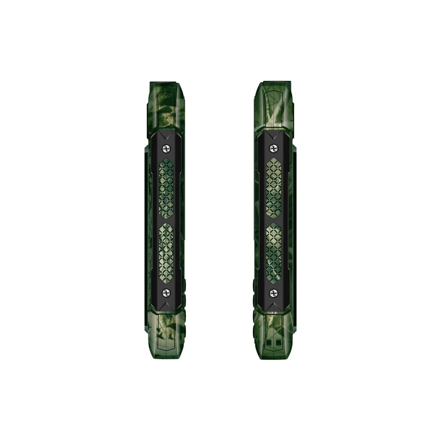 Evolveo - StrongPhone H1, teléfono Dual SIM impermeable con camuflaje de caza