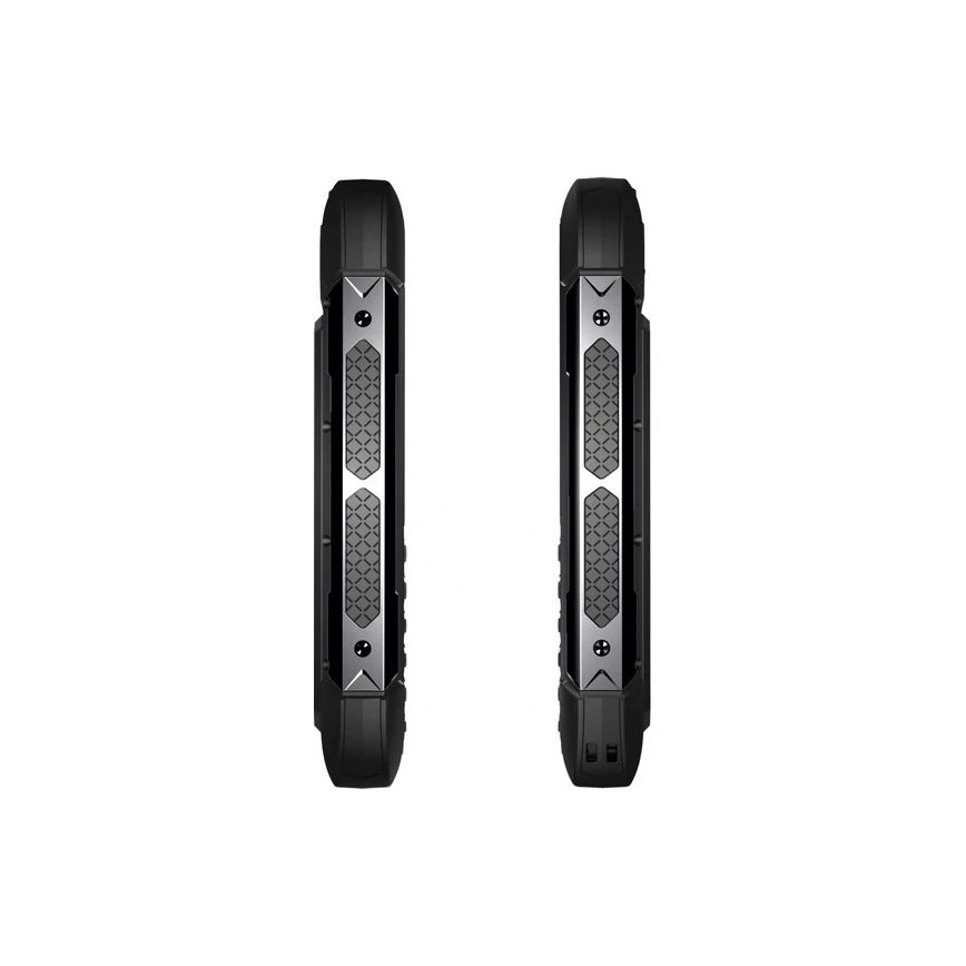 Evolveo - StrongPhone H1, teléfono Dual SIM resistente al agua, negro/gris