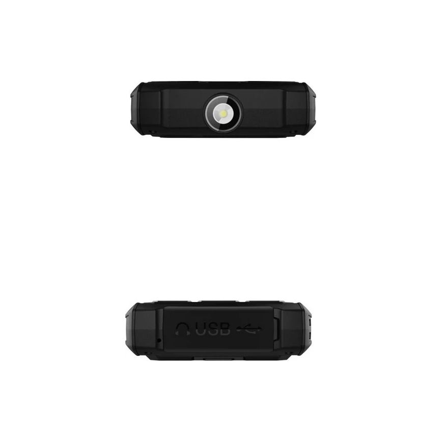 Evolveo - StrongPhone H1, teléfono Dual SIM resistente al agua, negro/gris