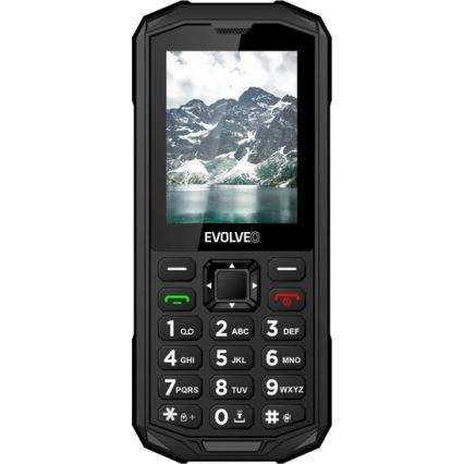 Evolveo - StrongPhone X5, teléfono Dual SIM resistente al agua, negro y gris
