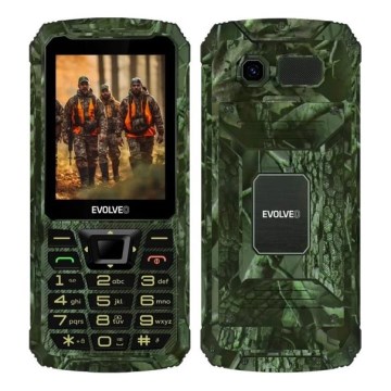 Evolveo - StrongPhone Z6, teléfono Dual SIM resistente al agua, camuflaje de caza