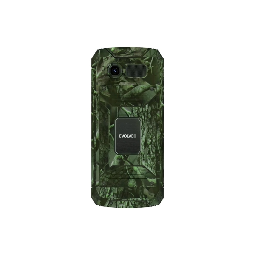 Evolveo - StrongPhone Z6, teléfono Dual SIM resistente al agua, camuflaje de caza