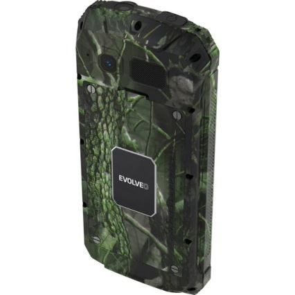 Evolveo - StrongPhone Z6, teléfono Dual SIM resistente al agua, camuflaje de caza