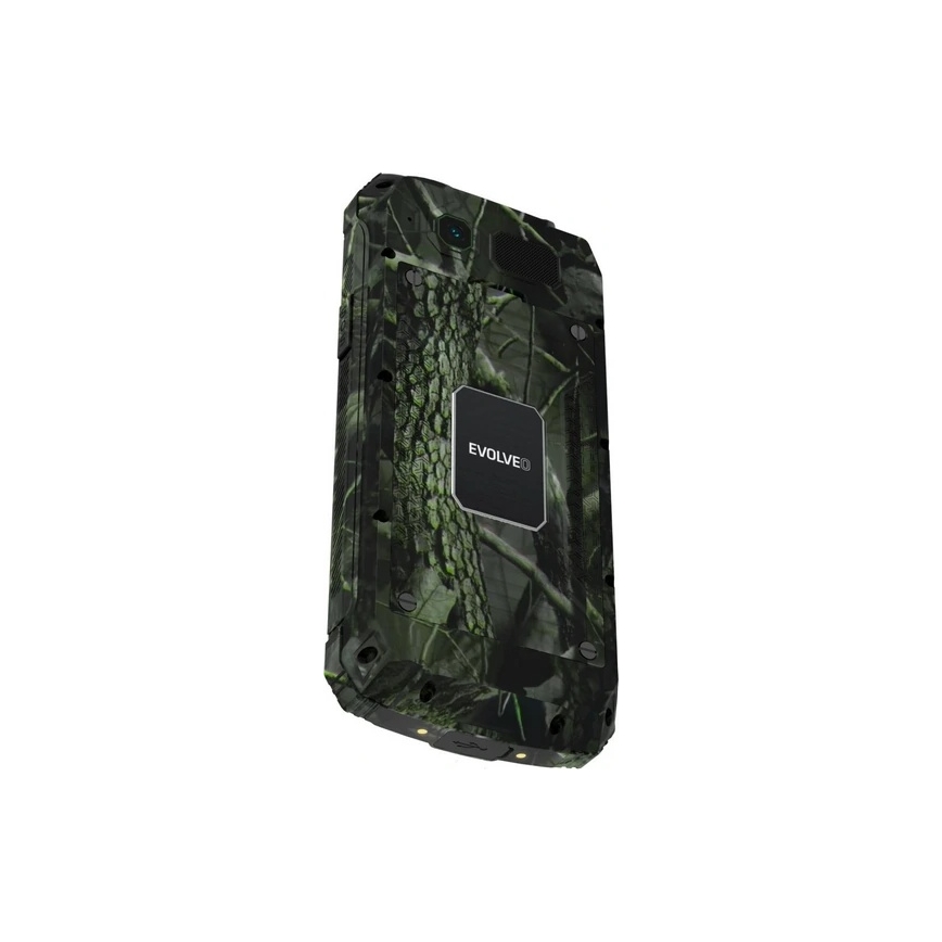 Evolveo - StrongPhone Z6, teléfono Dual SIM resistente al agua, camuflaje de caza