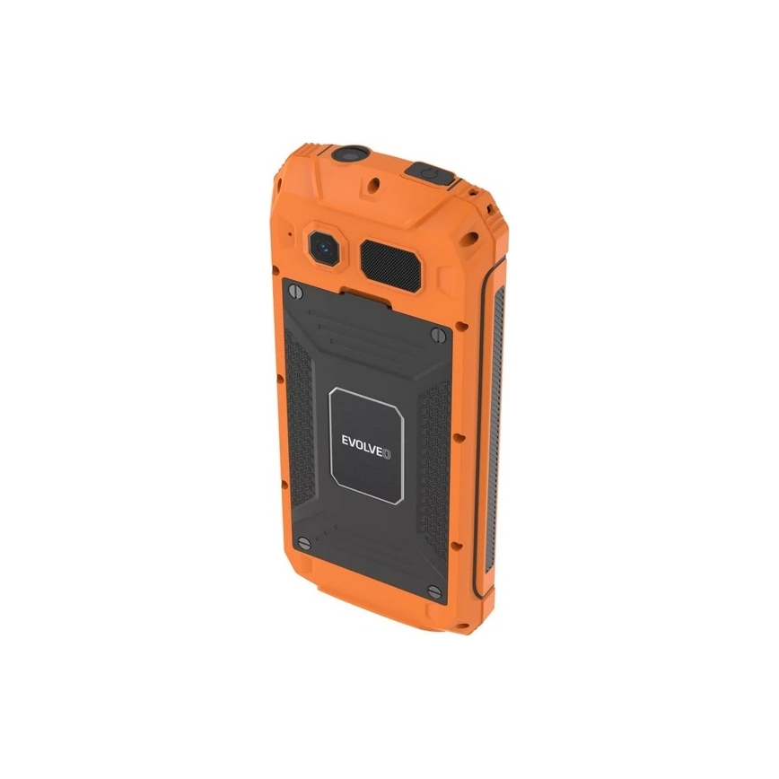 Evolveo - StrongPhone Z6, teléfono Dual SIM resistente al agua, color naranja