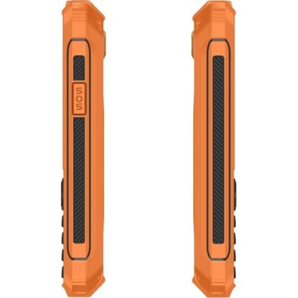 Evolveo - StrongPhone Z6, teléfono Dual SIM resistente al agua, color naranja