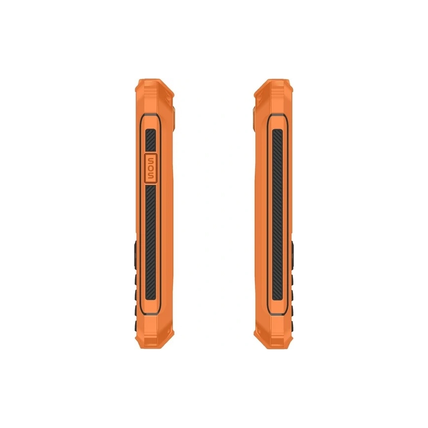 Evolveo - StrongPhone Z6, teléfono Dual SIM resistente al agua, color naranja