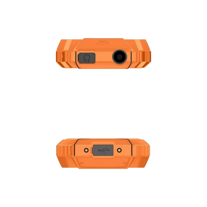 Evolveo - StrongPhone Z6, teléfono Dual SIM resistente al agua, color naranja
