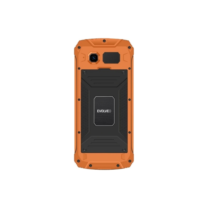 Evolveo - StrongPhone Z6, teléfono Dual SIM resistente al agua, naranja