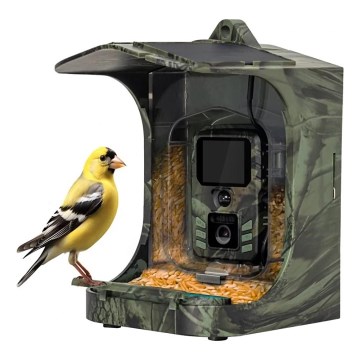 Evolveo - StrongVision BirdFeeder - comedero inteligente para aves con cámara y paneles solares
