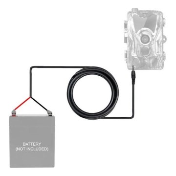 Evolveo - StrongVision cable para conectar una fuente de alimentación externa