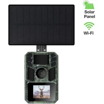 Evolveo - StrongVision Solar WiFi, cámara de fototrampeo con WiFi y panel solar