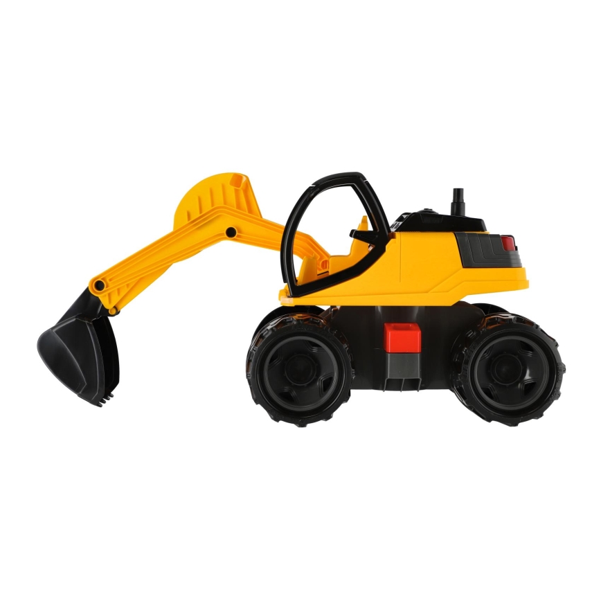 Excavadora GIGA TRUCKS de 80 cm, amarilla/negra