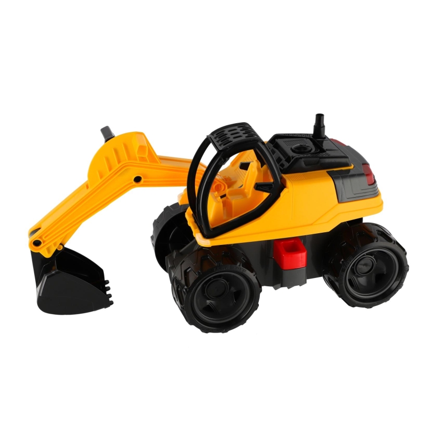 Excavadora GIGA TRUCKS de 80 cm, amarilla/negra