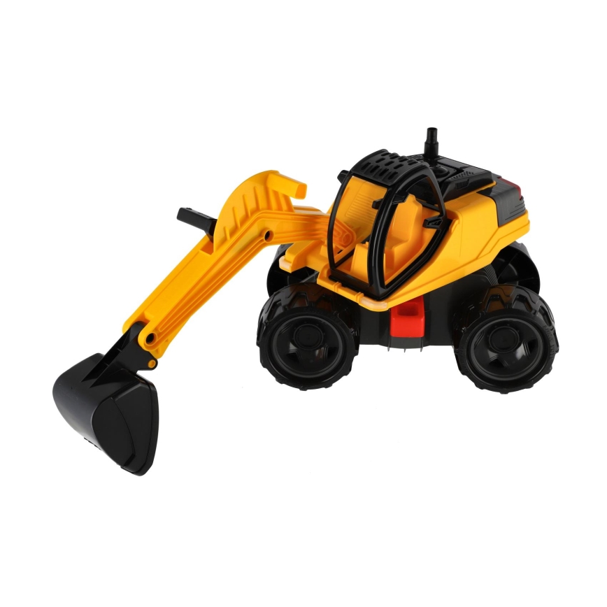 Excavadora GIGA TRUCKS de 80 cm, amarilla/negra