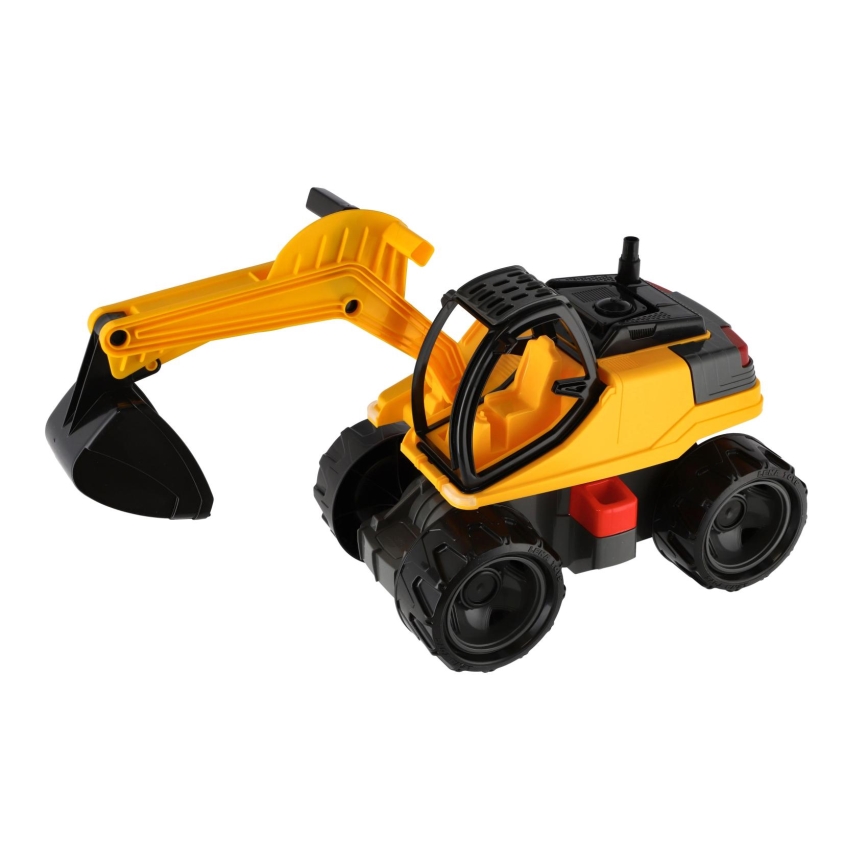 Excavadora GIGA TRUCKS de 80 cm, amarilla/negra