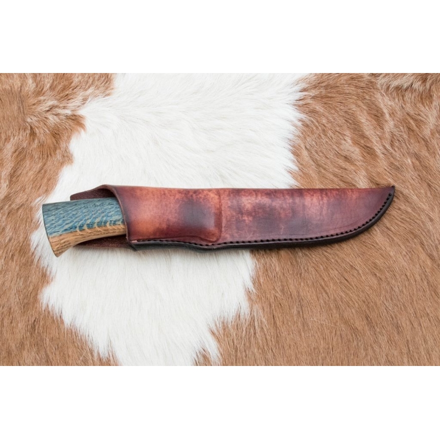 Exclusivo cuchillo Damasco 12,7 cm roble/ébano