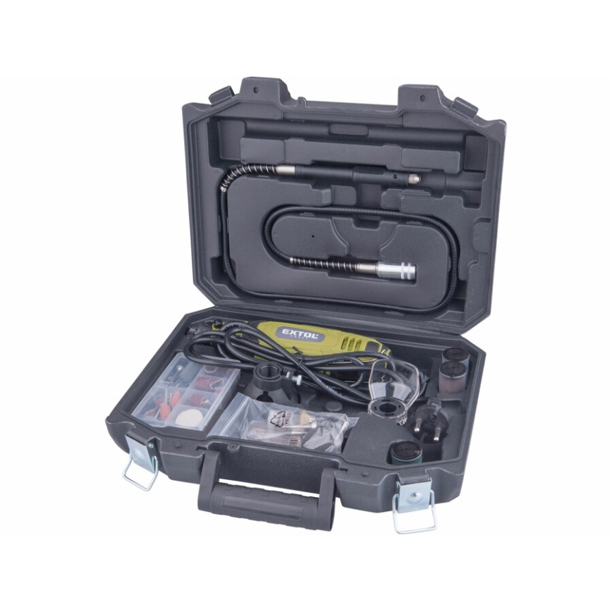 Extol - Amoladora recta con eje flexible 135W/230V