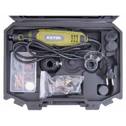 Extol - Amoladora recta con eje flexible 135W/230V