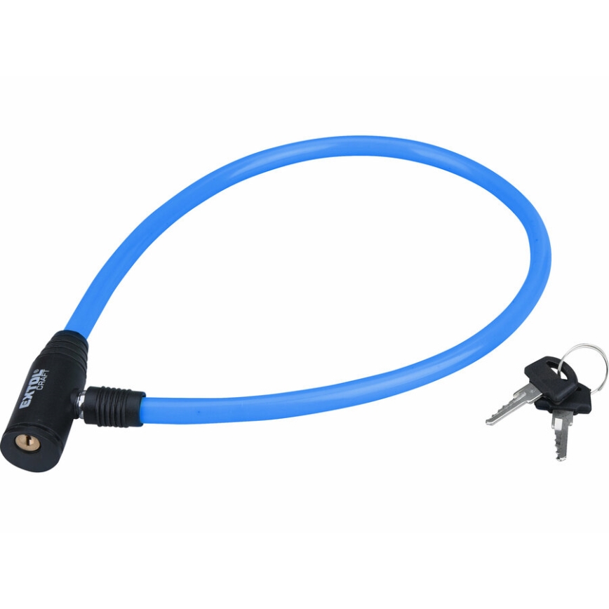 Extol - Candado bicicleta de cable 600 mm