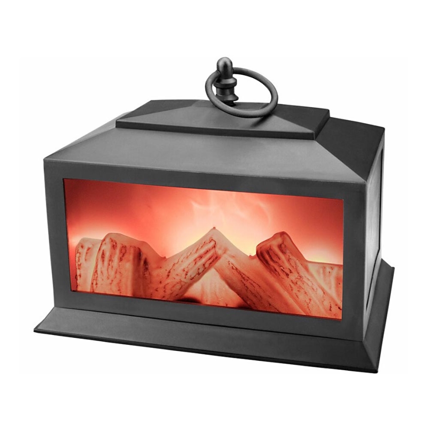 Extol - Decoración LED LED/3xAA chimenea