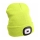 Extol - Gorra con linterna frontal y carga USB 300 mAh amarillo neón talla UNI