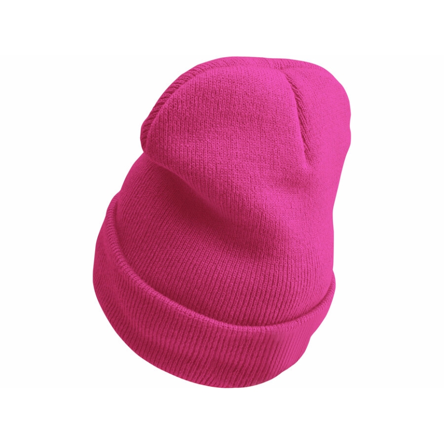Extol - Gorro con linterna frontal recargable por USB, 300 mAh, gris/rosa, talla única