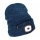 Extol - Gorro con linterna frontal recargable por USB de 300 mAh, azul, talla única