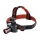 Extol - Linterna frontal LED LED/3W/3xAAA negro/rojo