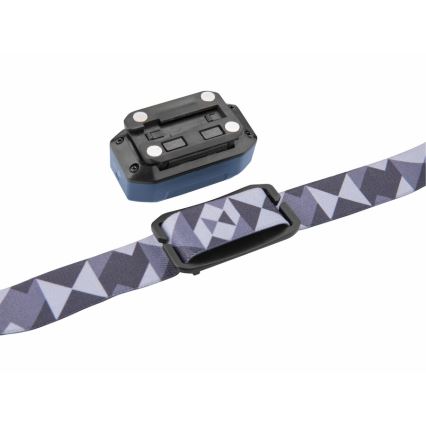 Extol - Linterna frontal LED recargable con sensor LED/1400 mAh/3,7 V IPX4