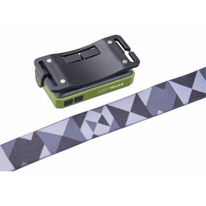Extol - Linterna frontal LED recargable LED/500 mAh/3,7 V IPX4