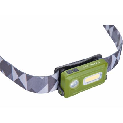 Extol - Linterna frontal LED recargable LED/500 mAh/3,7 V IPX4